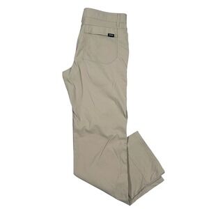 Prana Stretch Zion Pants Mens 33x32 Relaxed Fit Straight Hiking Climbing Cargo